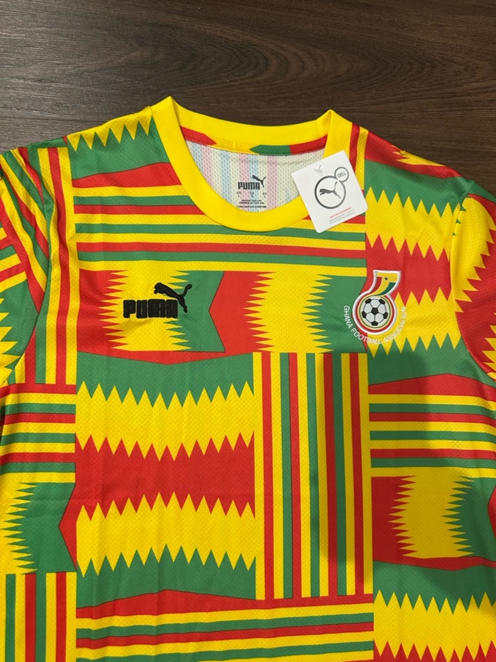 Ghana Black Stars Football Soccer Culture Jersey - Picture 3 of 5